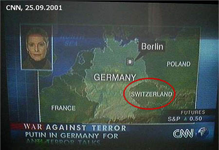 CNN oder wo die Schweiz liegt